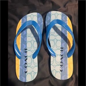 COACH- Ladies size 7 Coach Fun and Flirty flip flops